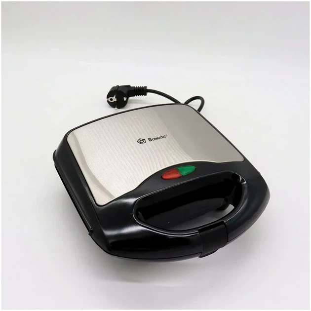 Вафельница электрическая Domotec MS 7705 мощность 1000 Вт двухсторонняя черная для бельгийских вафель - изображение 7