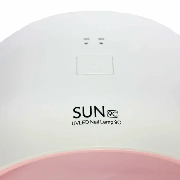 Сенсорна портативна UV LED лампа 24Вт 210х120х80 мм USB біла для нігтів Sun 9C - Фото 4 Сенсорна портативна UV LED лампа 24Вт 210х120х80 мм USB біла для нігтів Sun 9C - зображення 4