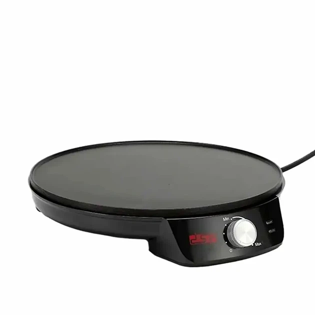 Электрическая блинница 1200 Вт 30 см черный антипригарное покрытие DSP KC3051 для приготовления блинов - Фото 2 Электрическая блинница 1200 Вт 30 см черный антипригарное покрытие DSP KC3051 для приготовления блинов - изображение 2