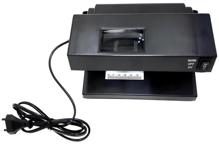 Детектор купюр 2138PRO UV – ручной аппарат проверки валют ультрафиолетом, питание 220V, Защита подделок - Фото 6 Детектор купюр 2138PRO UV – ручной аппарат проверки валют ультрафиолетом, питание 220V, Защита подделок - изображение 6