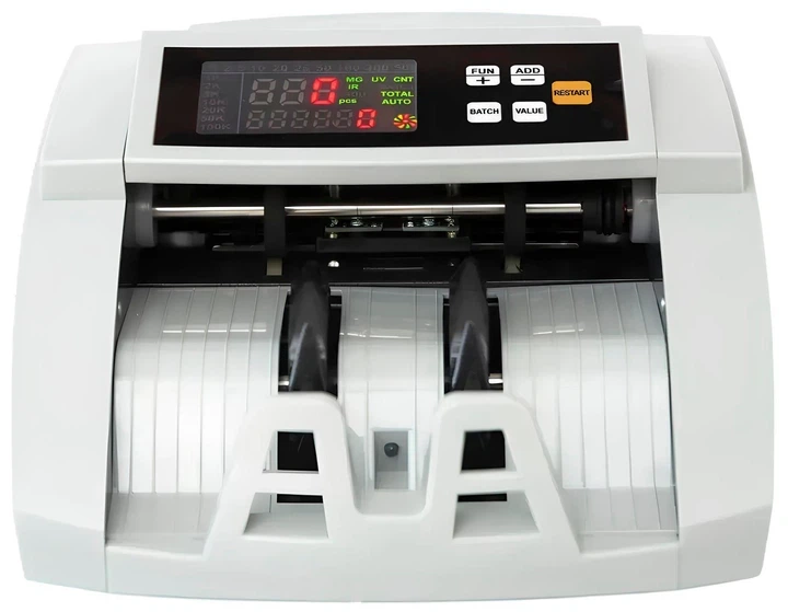 Сортировщик Банкнот Bill Counter WX-7272 Счетчик Купюр до 1000 шт/мин с UV/MG/IR Проверкой и Фасовкой 1–999 - Фото 2 Сортировщик Банкнот Bill Counter WX-7272 Счетчик Купюр до 1000 шт/мин с UV/MG/IR Проверкой и Фасовкой 1–999 - изображение 2