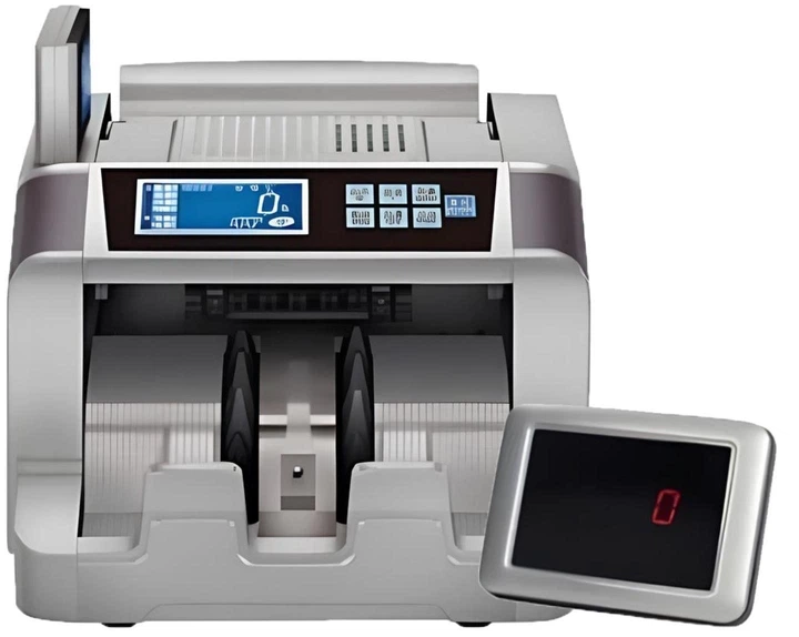 Профессиональная Счётная машинка Bill Counter 888-RPO с функцией проверки валют MG/UV, с автоматическим стартом подсчёта, Защита подделок - Фото 3 Профессиональная Счётная машинка Bill Counter 888-RPO с функцией проверки валют MG/UV, с автоматическим стартом подсчёта, Защита подделок - изображение 3
