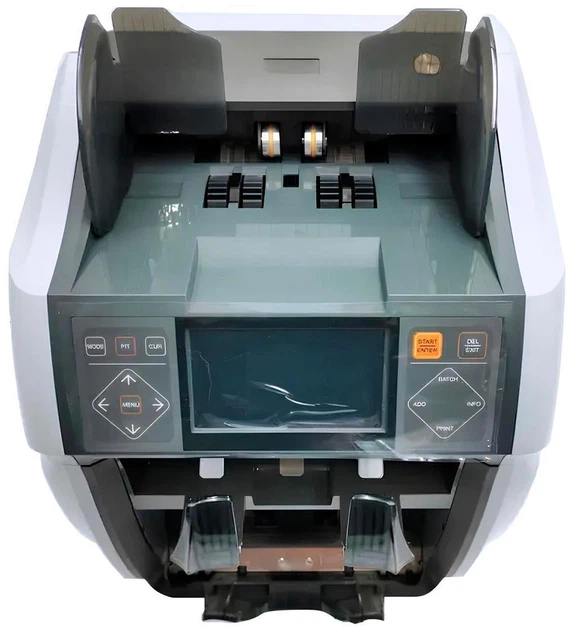 GERMAN HT-9100 Super Fitness – автоматический мультивалютный счетчик банкнот с определением ветхих купюр, детекция подлинности и сортировка денег - изображение 4