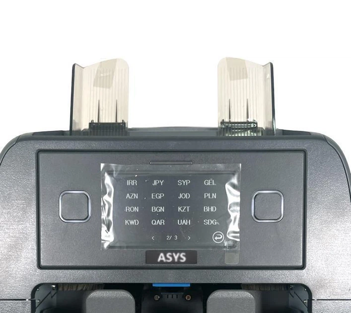 Счетный аппарат ASYS AL-V 2025 (Magner 2000) MAGNER M2000 PRO FITNESS с сортировкой Профессиональный детектор валют Сортировщик банкнот С функцией детекции подделок - изображение 2