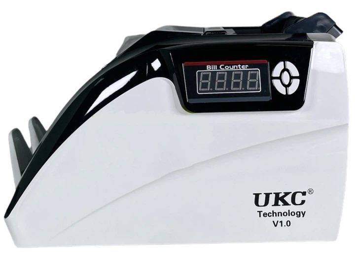 Счетная машинка BILL COUNTER-PRO 5800 | Аппарат для пересчета денег с UV/MG контролем, Счётная машинка с проверкой подлинности купюр - Фото 2 Счетная машинка BILL COUNTER-PRO 5800 | Аппарат для пересчета денег с UV/MG контролем, Счётная машинка с проверкой подлинности купюр - изображение 2