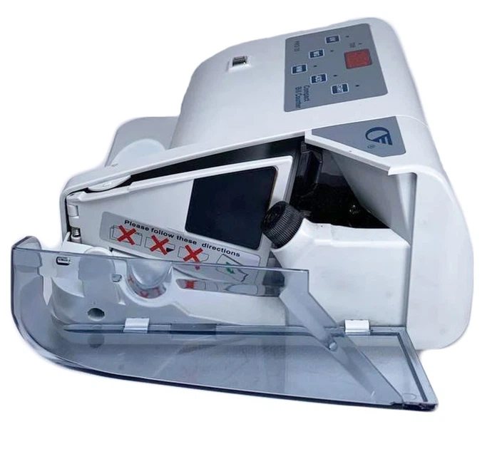Счетная машинка PRO 35 с портативным детектором UV/MG для проверки купюр и подсчета банкнот Скоростной счётчик денег с функцией детекции подделок - Фото 3 Счетная машинка PRO 35 с портативным детектором UV/MG для проверки купюр и подсчета банкнот Скоростной счётчик денег с функцией детекции подделок - изображение 3