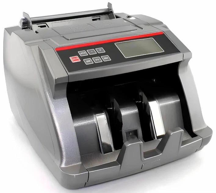 Аппарат для пересчета банкнот Bill Counter N85 UV/MG профессиональная счетная машинка с УФ и магнитной детекцией валют - Фото 1 Аппарат для пересчета банкнот Bill Counter N85 UV/MG профессиональная счетная машинка с УФ и магнитной детекцией валют - изображение 1