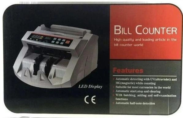 Профессиональный Счетчик Валют Bill Counter 5388 с многоуровневой детекцией купюр Счетная Машинка Банкнот - изображение 3