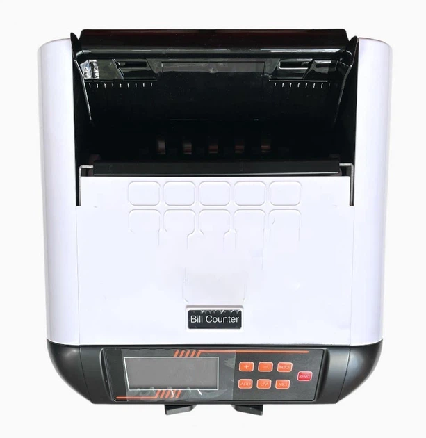 Счетная машинка MHZ UV 555 MG профессиональная с УФ и магнитным детектором подлинности банкнот С сортировкой номинала С автоматическим стартом подсчёта - изображение 2