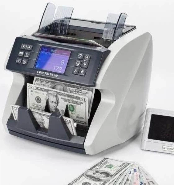 Сортировщик банкнот с распознаванием номинала США Bcash MVC 500 Счётная машинка с детекцией Современный детектор банкнот С функцией детекции подделок - Фото 3 Сортировщик банкнот с распознаванием номинала США Bcash MVC 500 Счётная машинка с детекцией Современный детектор банкнот С функцией детекции подделок - изображение 3