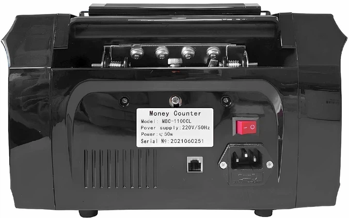 Счетчик Банкнот Banknote Counter MBC-1100CL, Профессиональный, с проверкой подлинности валют, С автоматическим стартом подсчёта - Фото 2 Счетчик Банкнот Banknote Counter MBC-1100CL, Профессиональный, с проверкой подлинности валют, С автоматическим стартом подсчёта - изображение 2