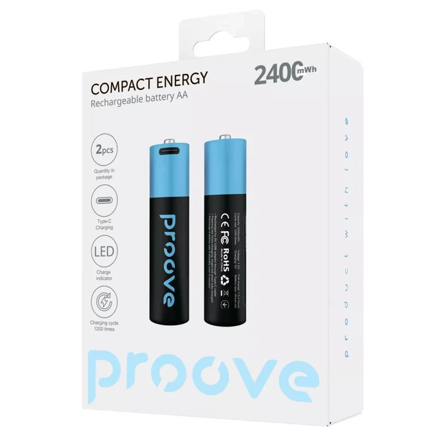 Акумулятори Proove Compact Energy AA (2 шт) - изображение 2