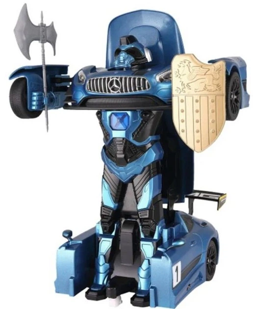 Auto-robot zdalnie sterowany Rastar Mercedes-Benz GT3 transformacja 1:14 74820 (6930751310643) - obraz 2