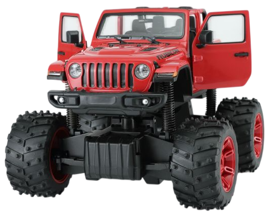Samochód zdalnie sterowany Rastar JEEP Wrangler JL Big foot design 1:14 79410 (6930751316119) - obraz 2