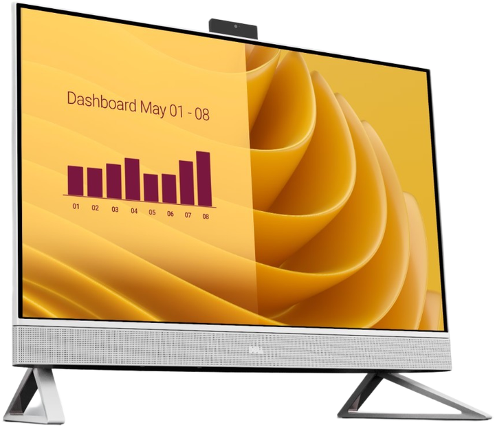 Monoblok Dell 27 EC27250 AIO (EC27250_RPLU-R_007) White - obraz 3