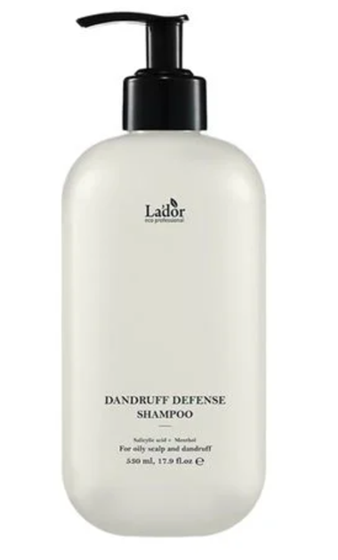 Шампунь для жирної шкіри голови, проти лупи La'dor Dandruff Defense Shampoo, 530 мл - Фото 1 Шампунь для жирної шкіри голови, проти лупи La'dor Dandruff Defense Shampoo, 530 мл - зображення 1