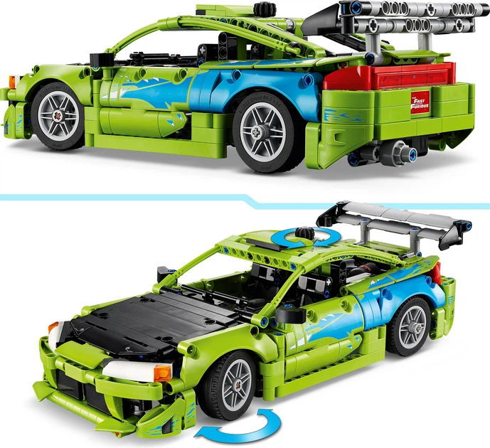 Zestaw klocków LEGO Technic Samochód Fast and Furious Mitsubishi Eclipse 827 elementów (42229) - obraz 3