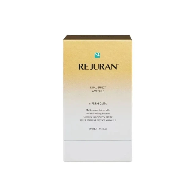 Сироватка для обличчя антивікова Rejuran Dual Effect Ampoule c-PDRN 0.5% 30ml - изображение 2