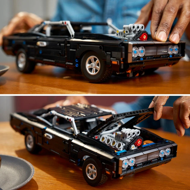 Zestaw klocków LEGO Technic Samochód Fast and Furious Dodge Charger R/T 1516 elementów (42231) - obraz 6