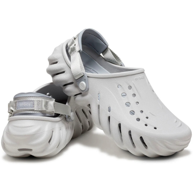Сабо Crocs Echo Clog 38 р 24.3-24.8 см Серые 207937-M6/W8 Atmosphere - изображение 3
