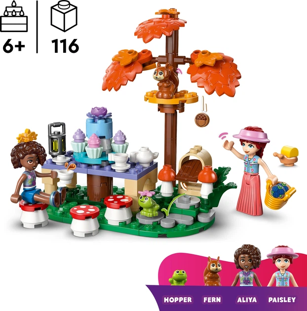 Конструктор LEGO Friends Чаювання в лісі 116 деталей (42690) - зображення 3