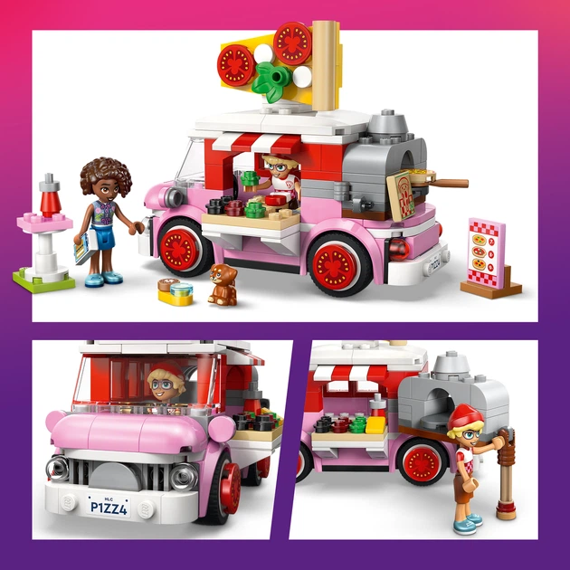 Конструктор LEGO Friends Вантажівка з піцою 190 деталей (42694) - зображення 4