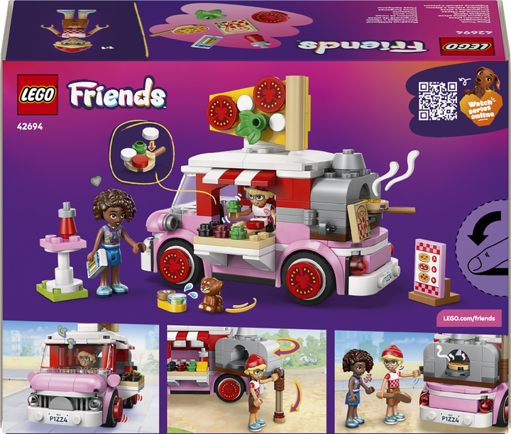 Конструктор LEGO Friends Вантажівка з піцою 190 деталей (42694) - зображення 9
