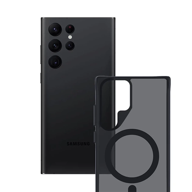 Чехол 3mk Smoke MagCase для Samsung Galaxy S22 Ultra 5G Smoke with MagSafe (5903108563482) - Фото 13 Чехол 3mk Smoke MagCase для Samsung Galaxy S22 Ultra 5G Smoke with MagSafe (5903108563482) - изображение 13