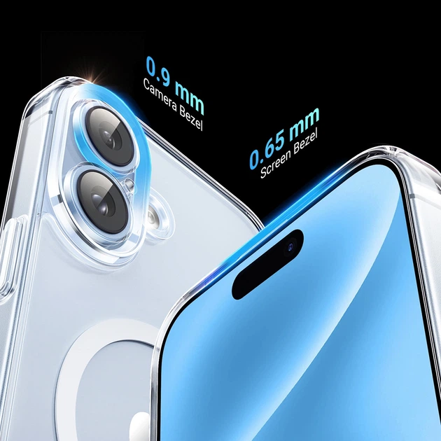 Чехол Ugreen Classy Clear Magnetic для iPhone 16 Plus Clear with MagSafe (6941876249220) - изображение 5
