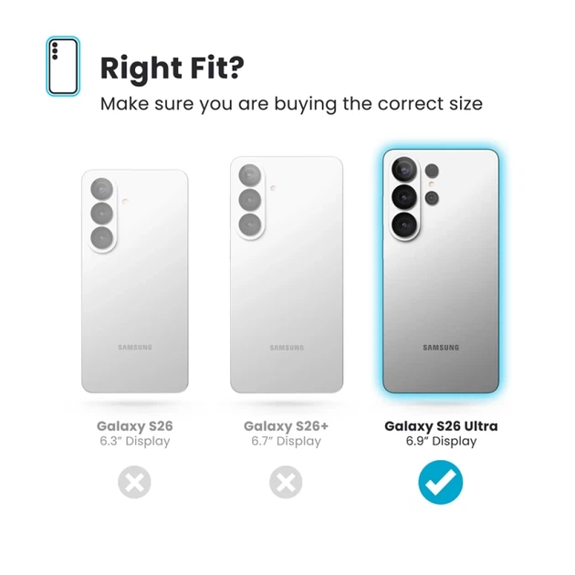Чехол Speck Presidio Perfect-Clear Magnet для Samsung Galaxy S26 Ultra Clear with MagSafe (151063-3240) - Фото 6 Чехол Speck Presidio Perfect-Clear Magnet для Samsung Galaxy S26 Ultra Clear with MagSafe (151063-3240) - изображение 6