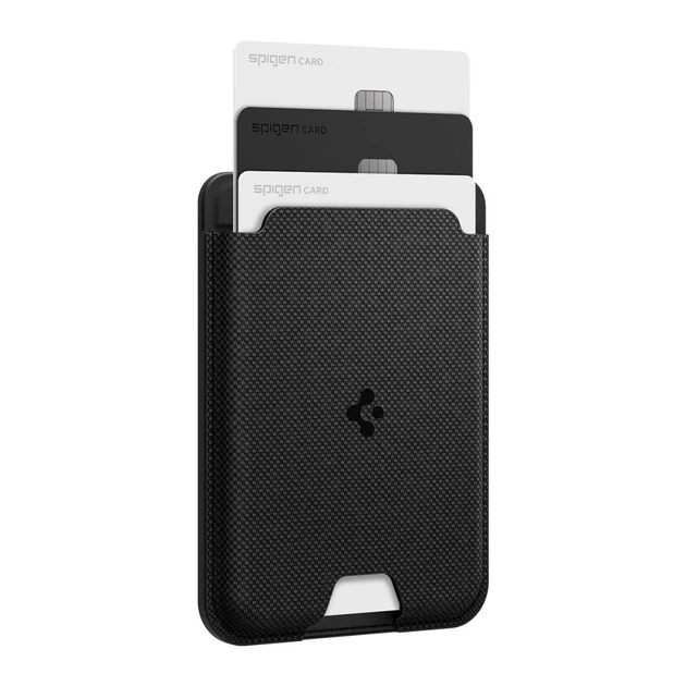Чехол Spigen Urban Fit Wallet MagSafe Magnetic Card Holder Galaxy S Black with MagSafe (AFA09208) - изображение 3