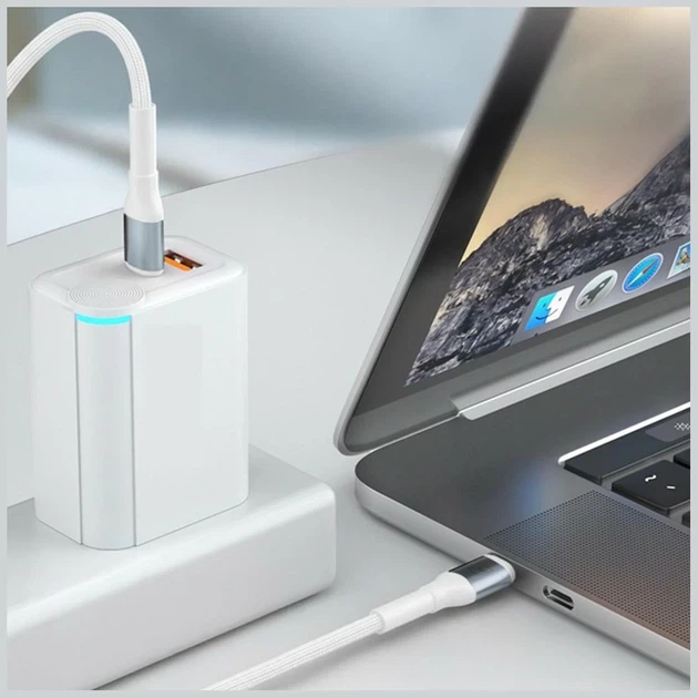 Кабель 3mk Hyper Cable N-Series USB-C to Lightning 1m 9V/3A 27W White (5903108758246) - Фото 8 Кабель 3mk Hyper Cable N-Series USB-C to Lightning 1m 9V/3A 27W White (5903108758246) - изображение 8