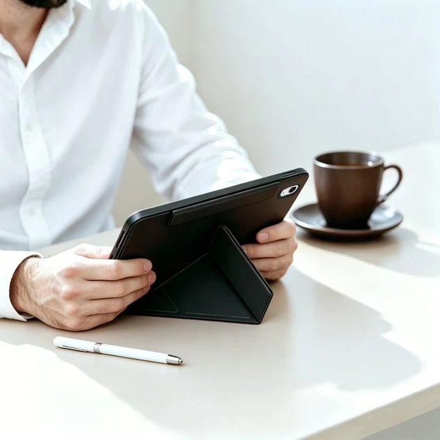 Чехол Tech-Protect SC Pen Origami для iPad 10.9" 10/2022 / iPad 11" 11 2025 Black (5906302340019) - изображение 8