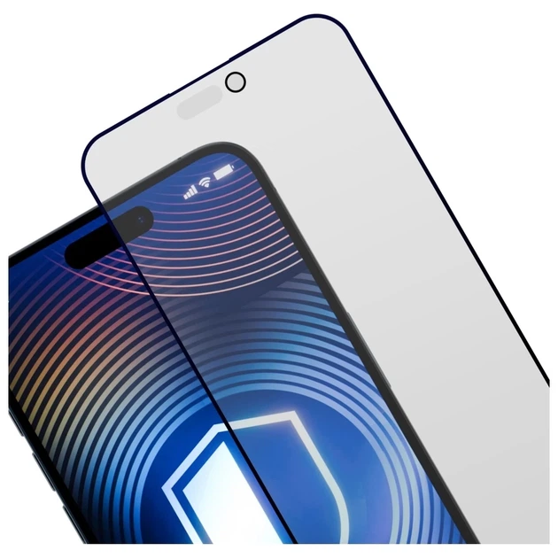 Szkło ochronne 3MK HardGlass Matt Max Privacy do iPhone 16 Pro 5903108604567 (5903108604567) - obraz 3