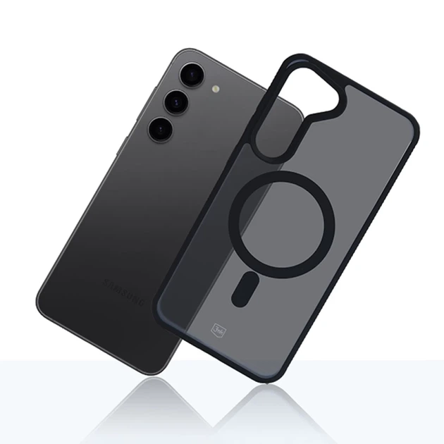 Чехол 3mk Smoke MagCase для Samsung Galaxy S23 with MagSafe (5903108563451) - изображение 12