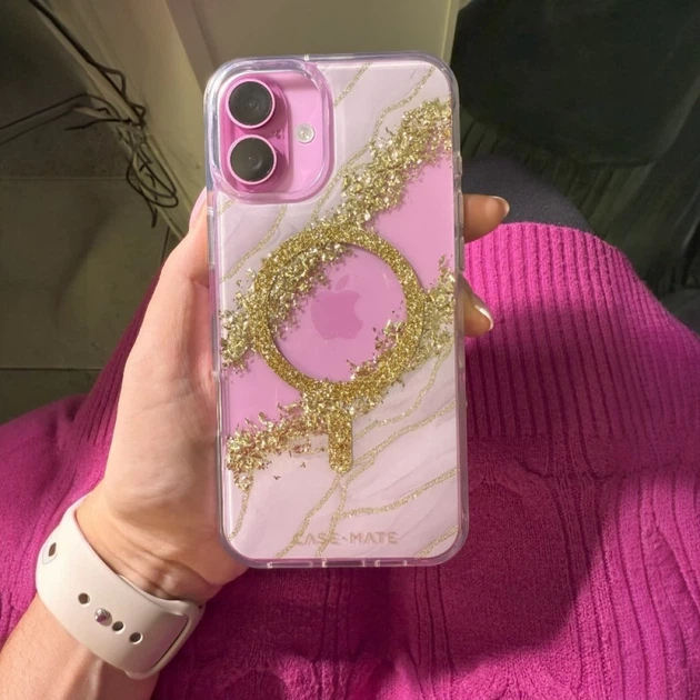 Чехол Case-Mate Karat для iPhone 16 Plus Granite with MagSafe (CM054724) - Фото 2 Чехол Case-Mate Karat для iPhone 16 Plus Granite with MagSafe (CM054724) - изображение 2