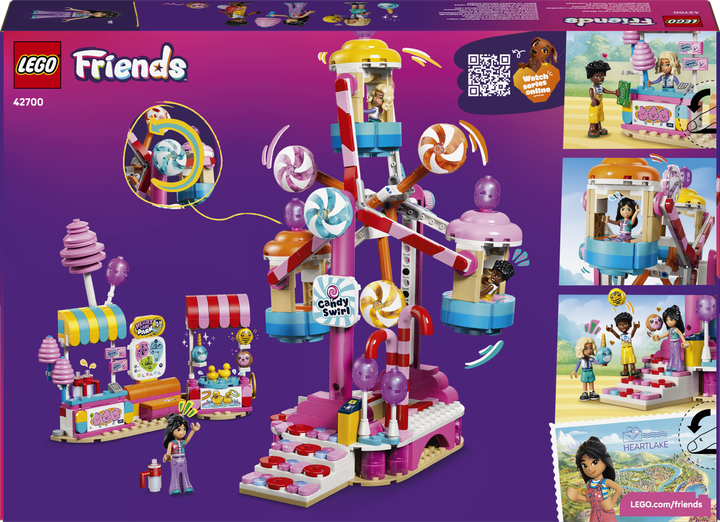 Конструктор LEGO Friends Колесо огляду з цукерками та капкейками 602 деталі (42700) - зображення 9