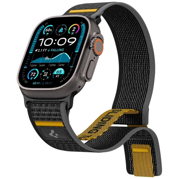 Remień Spigen Athlex Air do Apple Watch 49 46 45 44 42 mm 1-3 series Active Black (8809971238649) - Zdjęcie 10 Remień Spigen Athlex Air do Apple Watch 49 46 45 44 42 mm 1-3 series Active Black (8809971238649) - obraz 10