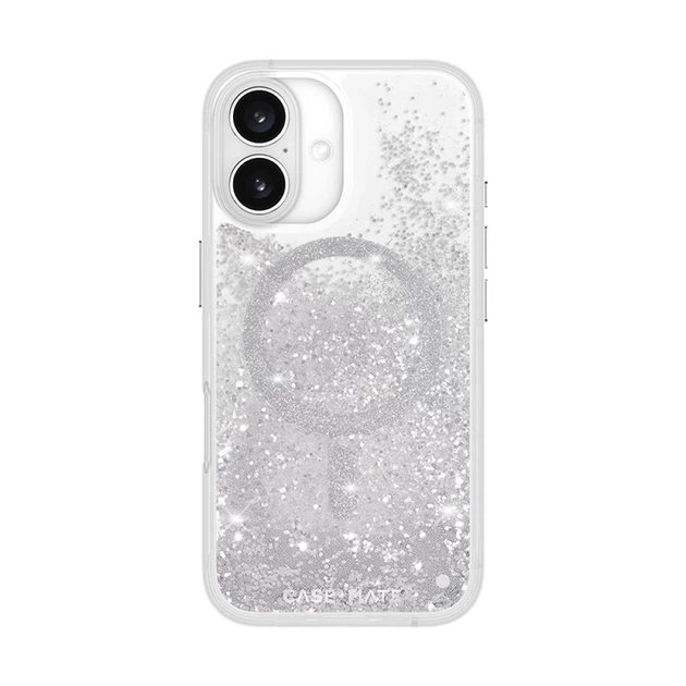 Чехол Case-Mate Waterfall для iPhone 16 Silver with MagSafe (CM054596) - изображение 2