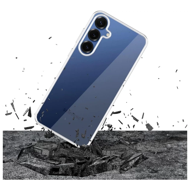 Чехол 3mk Clear Case для Samsung Galaxy S25 FE Clear (5903108673655) - изображение 2