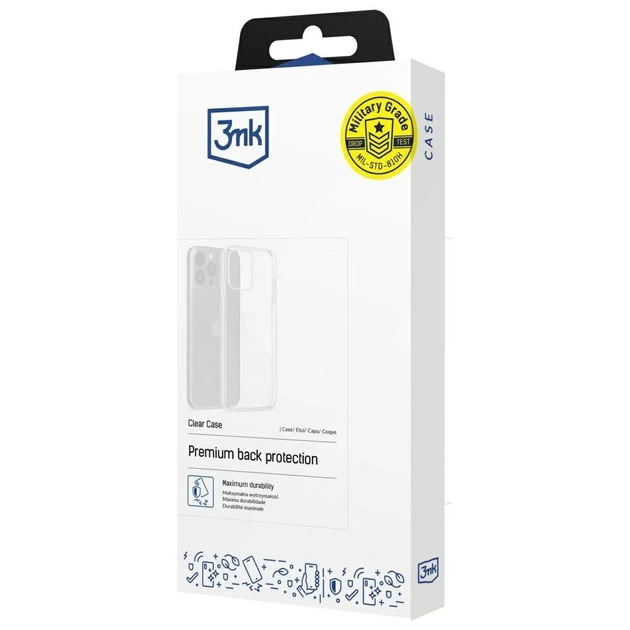 Чехол 3mk Clear Case для Samsung Galaxy S25 FE Clear (5903108673655) - изображение 6