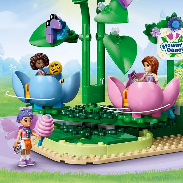 Конструктор LEGO Friends Карусель із квітами й чашками та казкова фотобудка 321 деталь (42702) - зображення 4