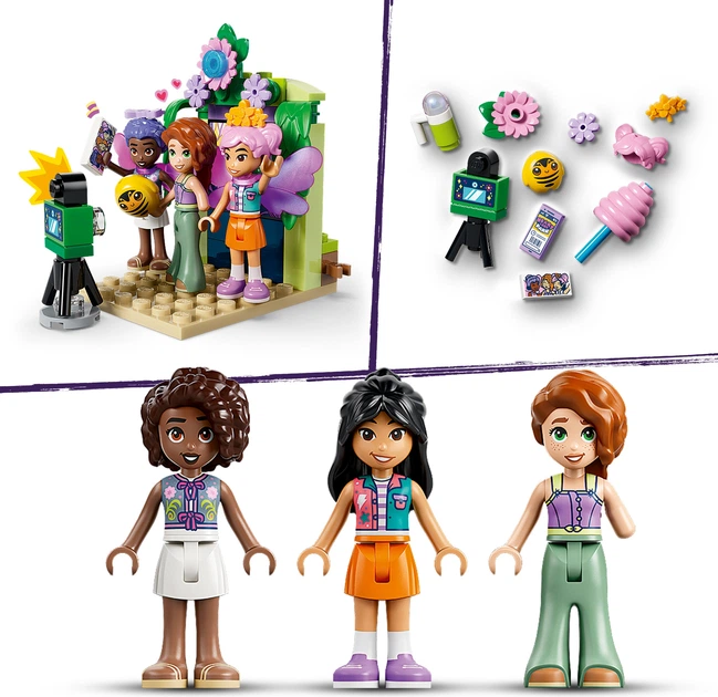 Конструктор LEGO Friends Карусель із квітами й чашками та казкова фотобудка 321 деталь (42702) - зображення 8