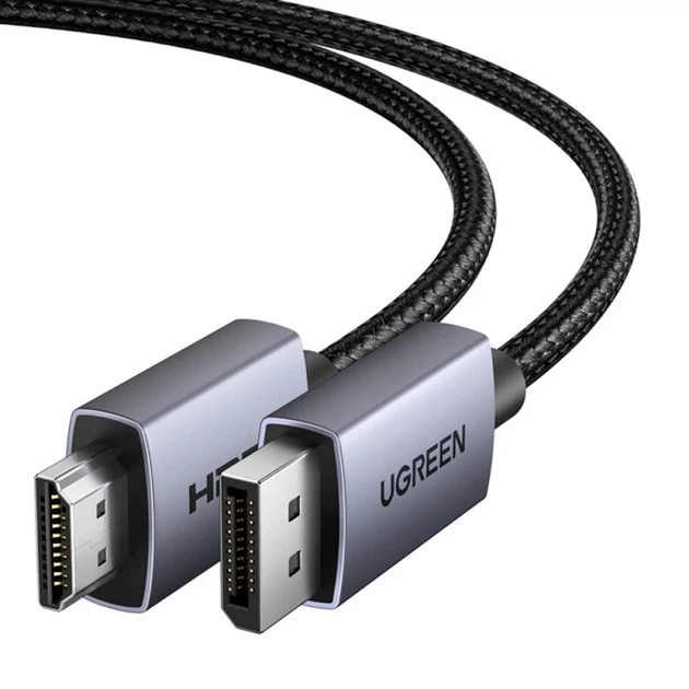 Кабель Ugreen DP123 DisplayPort to HDMI 4K 30Hz 2m (35842) - изображение 3