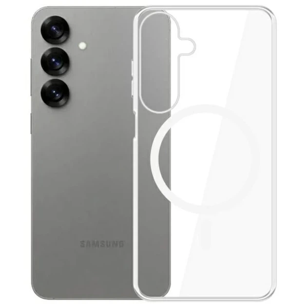 Чехол 3mk MagCase для Samsung Galaxy S25 Plus Clear with MagSafe (5903108611640) - изображение 4