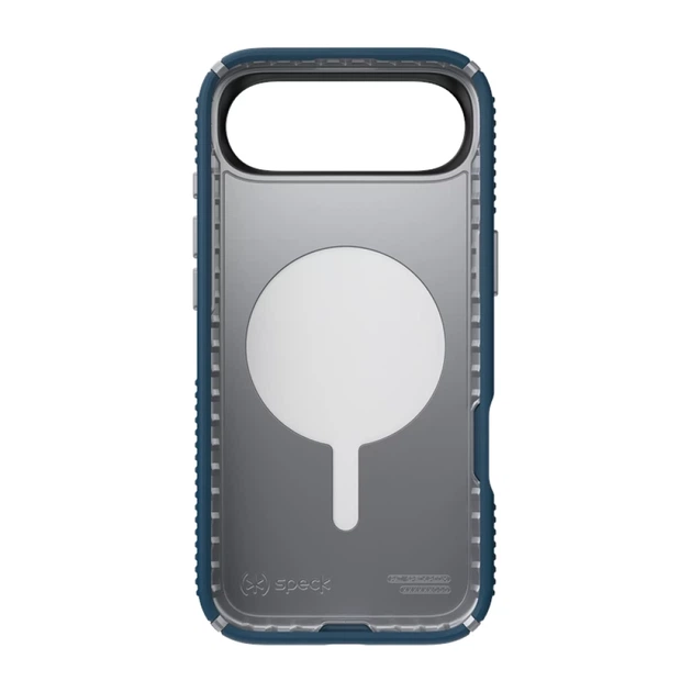 Чехол Speck Presidio2 Grip для iPhone 17 Air Deep Sea / Silver Metallic / Spell Blue with MagSafe (150967-3261) - изображение 9