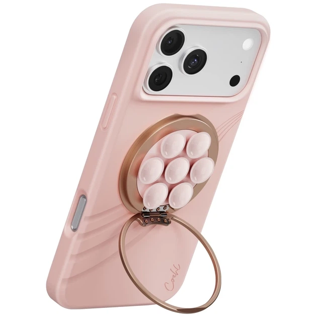 Тримач магнітний UNIQ Coehl Luna з дзеркалом і присоскою Pink (UNIQ-LUNA-CPINK) - Фото 7 Тримач магнітний UNIQ Coehl Luna з дзеркалом і присоскою Pink (UNIQ-LUNA-CPINK) - зображення 7