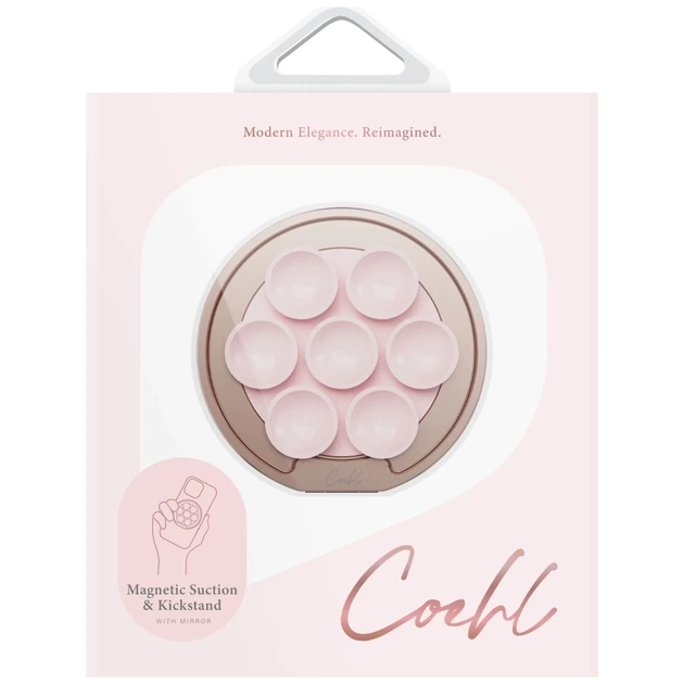 Тримач магнітний UNIQ Coehl Luna з дзеркалом і присоскою Pink (UNIQ-LUNA-CPINK) - Фото 8 Тримач магнітний UNIQ Coehl Luna з дзеркалом і присоскою Pink (UNIQ-LUNA-CPINK) - зображення 8