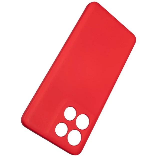 Чохол Beline Silicone для Moto G86 Power 5G Червоний (5906849669178) - зображення 3