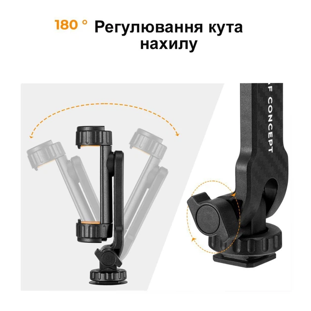 Держатель телефона для штатива K&F Concept KF31.084 - зображення 3